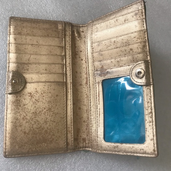 231.  Kate Spade New York wallet - vintage look - Picture 4 of 9